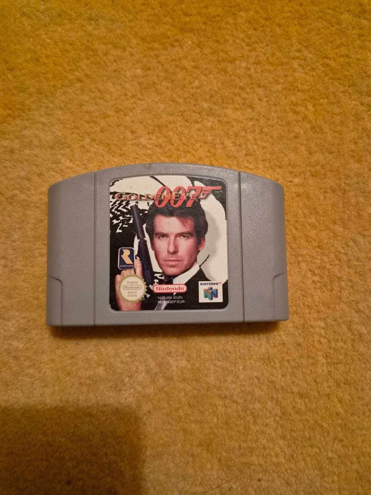 GoldenEye 007 - Nintendo 64 (N64) Game Cartridge, Spelcomputers en Games, Gebruikt, Shooter, Eén computer, Ophalen of Verzenden