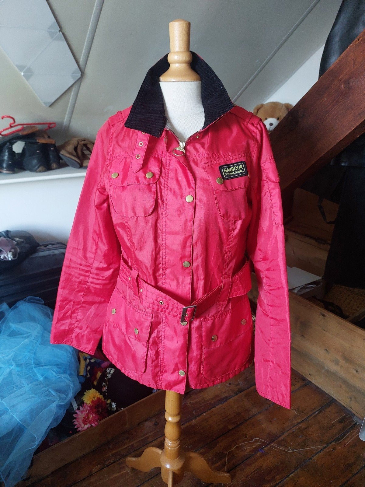 Barbour International Rainbow maat 36, Barbour international, Ophalen of Verzenden, Maat 36 (S), Gedragen