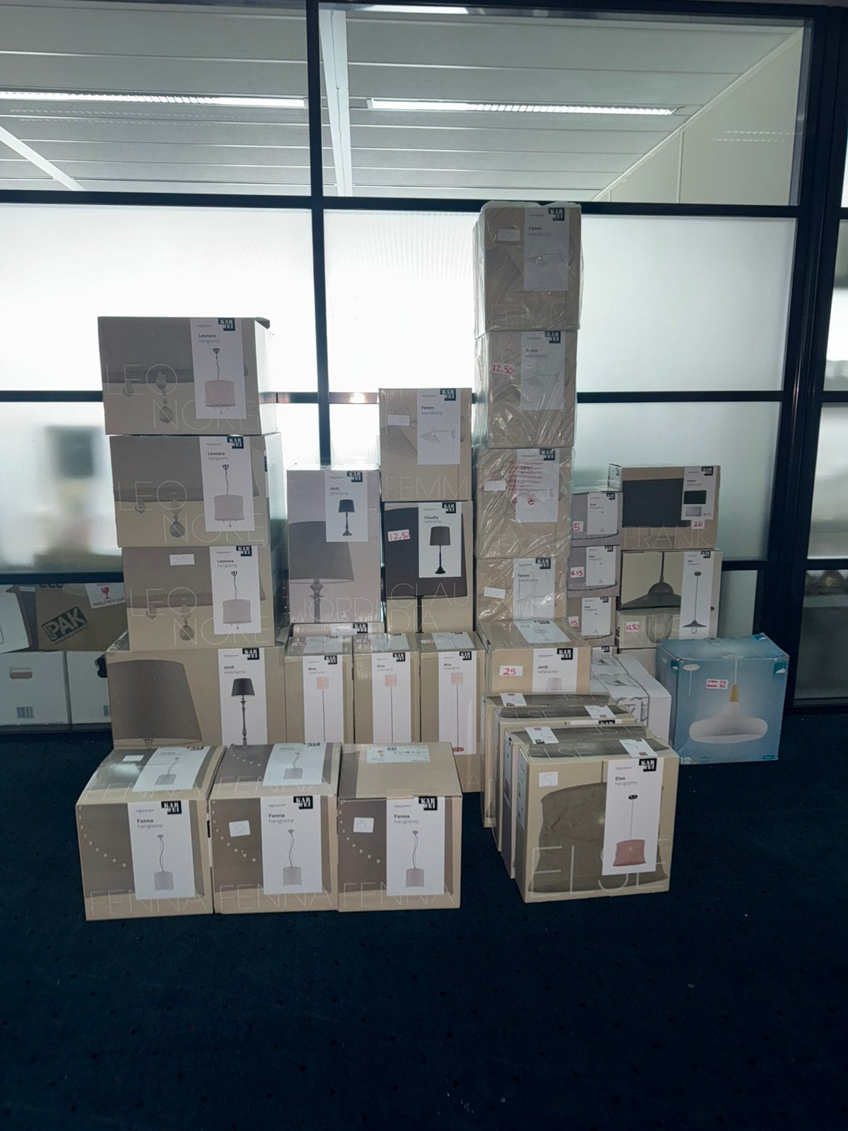 Partij lampen te koop, Ophalen, Nieuw
