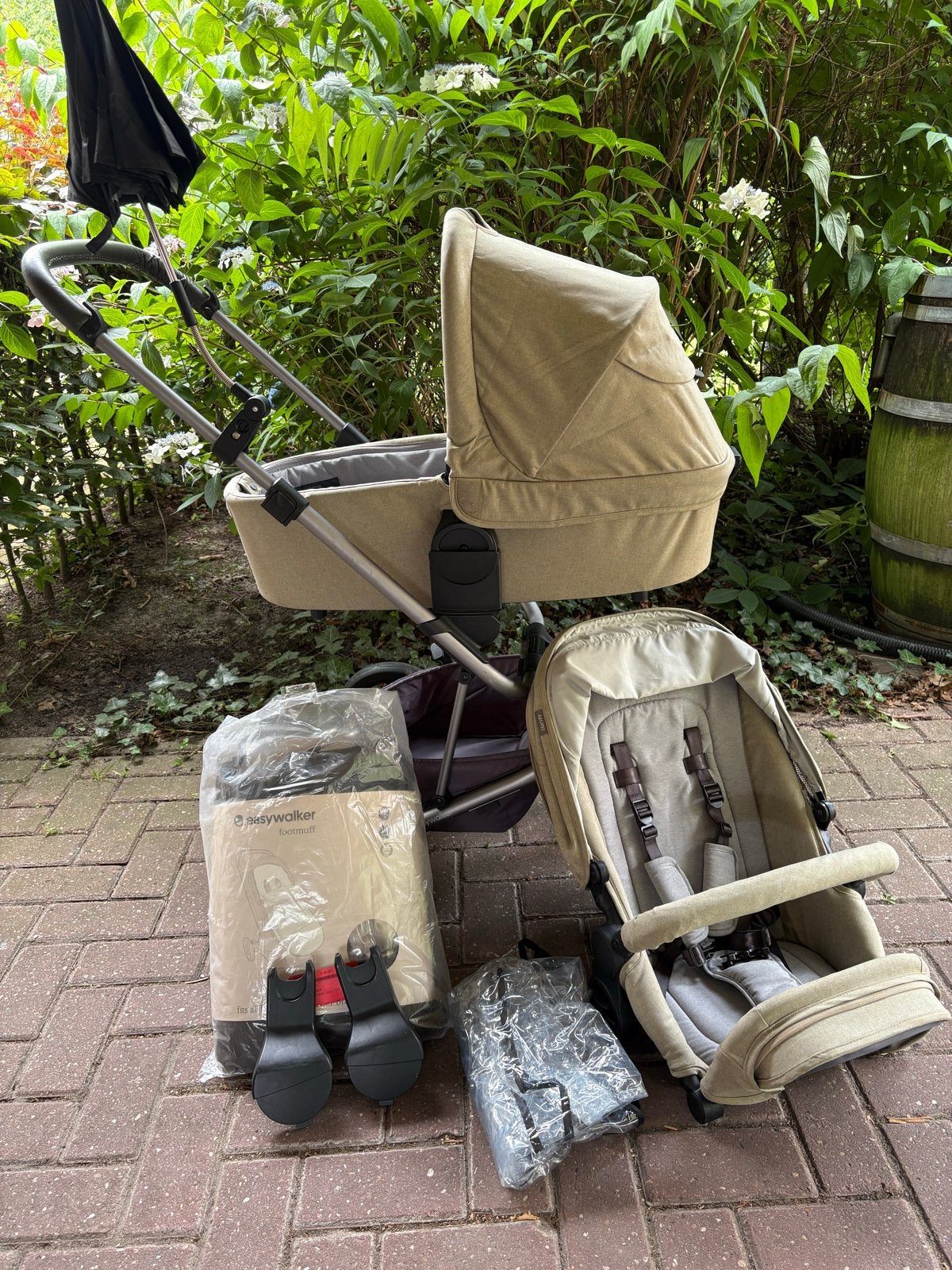 Easy Walker Harvey kinderwagen, Gebruikt, Combiwagen, Verstelbare duwstang, Ophalen
