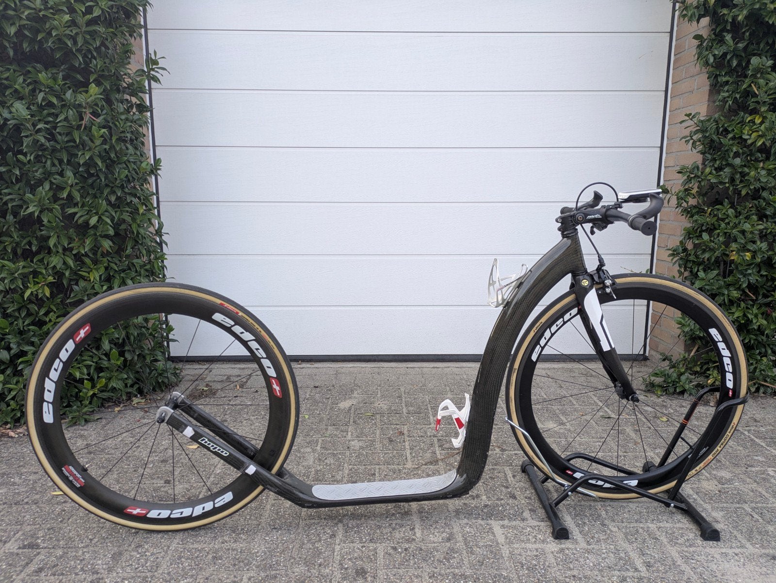 Carbon PG race step volwassen step, Fietsen en Brommers, Ophalen, Gebruikt, Gewone step