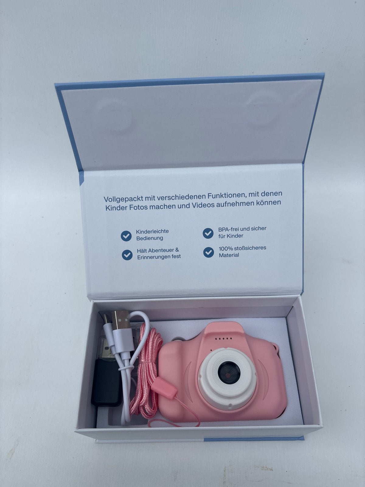 Smart Playground Kinder Camera - Roze, Compact, Nieuw, Ophalen of Verzenden, Overige Merken