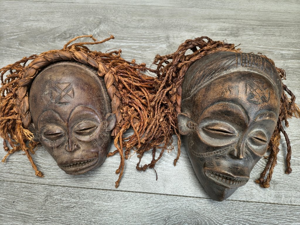 Afrikaanse Chokwe Mwana Pwo Masker, Ophalen of Verzenden