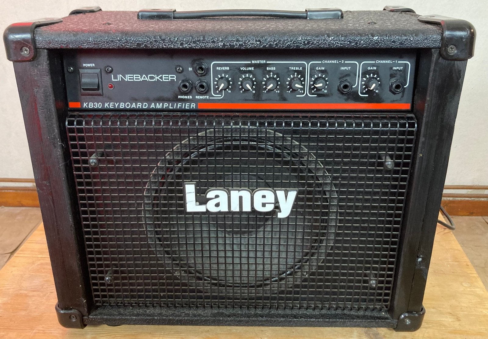 LANEY LINEBACKER KB30 KEYBOARD/GITAAR VERSTERKER, Ophalen of Verzenden, Zo goed als nieuw