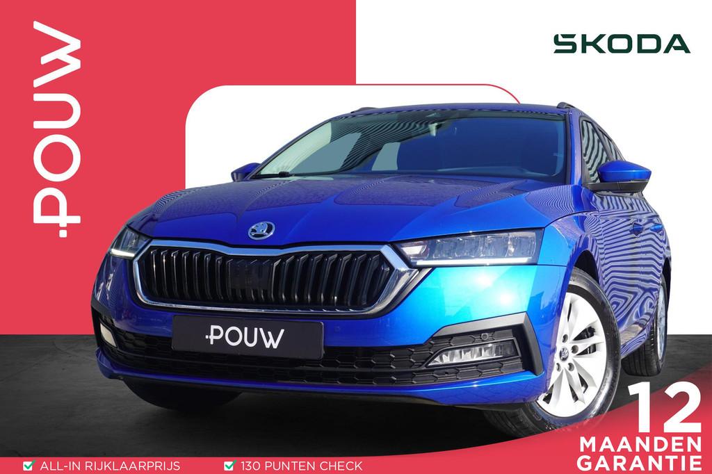 Skoda Octavia Combi 1.0 e-TSI 110pk Ambition | Trekhaak | Sm, Auto's, 12 maanden, Stof, Gebruikt, Das WeltAuto Volkswagen