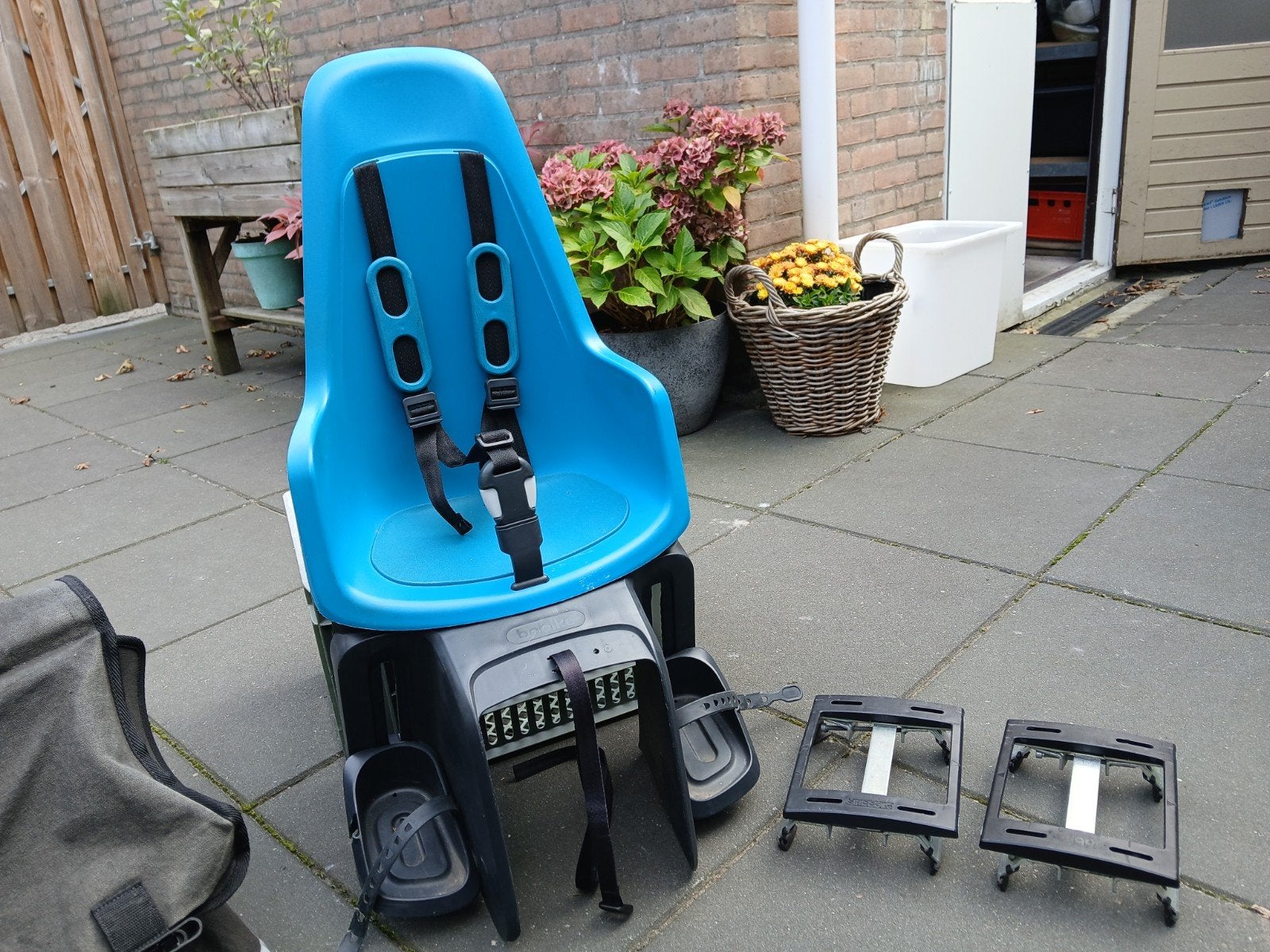 Bobike Maxi One E-BD Achterzitje - Bahama Blue, Achterzitje, Bobike, Ophalen, 15 t/m 25 kg