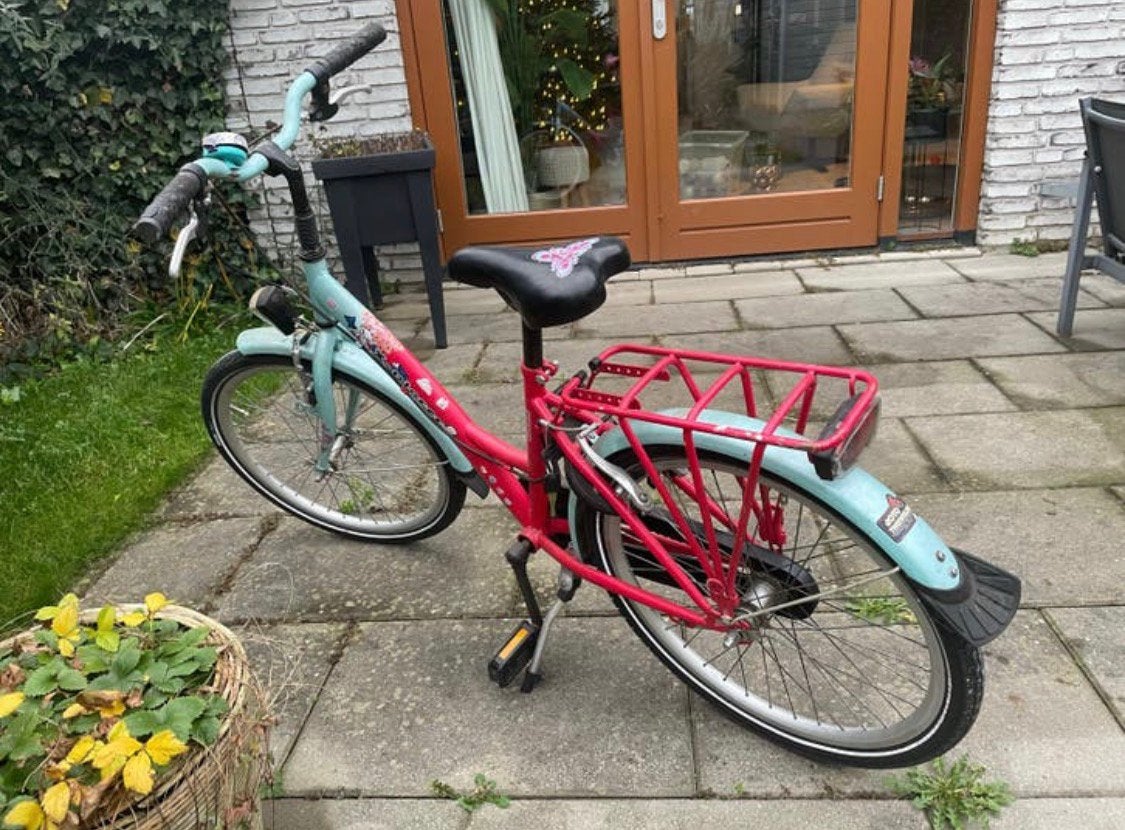 Loekie kinderfiets, Ophalen, Gebruikt, Minder dan 16 inch