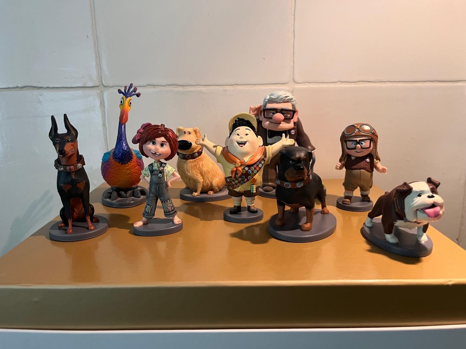 Disney Pixar Up Set - Carl, Russell, Kevin & Honden, Verzamelen, Ophalen of Verzenden, Zo goed als nieuw