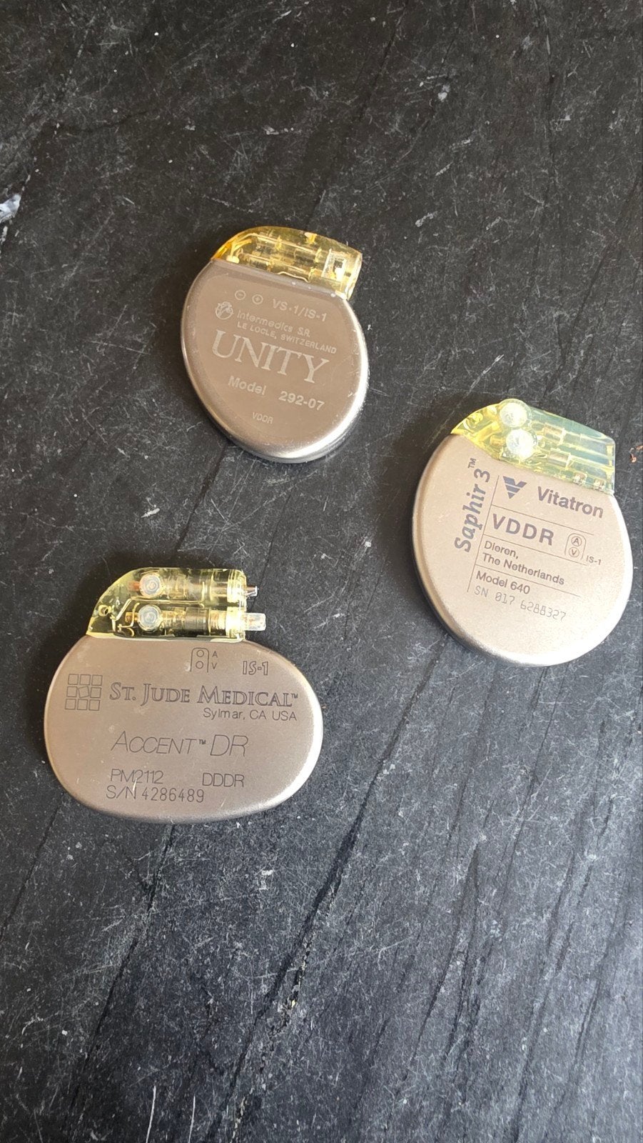 3 pacemakers gebruikt, Ophalen of Verzenden