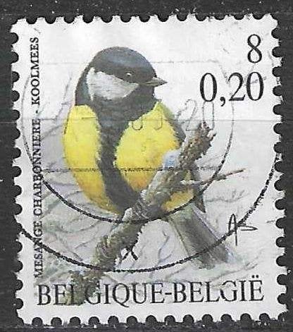 Belgie 2000 - Yvert 2963 /OBP 2966 - Buzin - Koolmees (ST), Verzenden, Gestempeld, Voertuigen