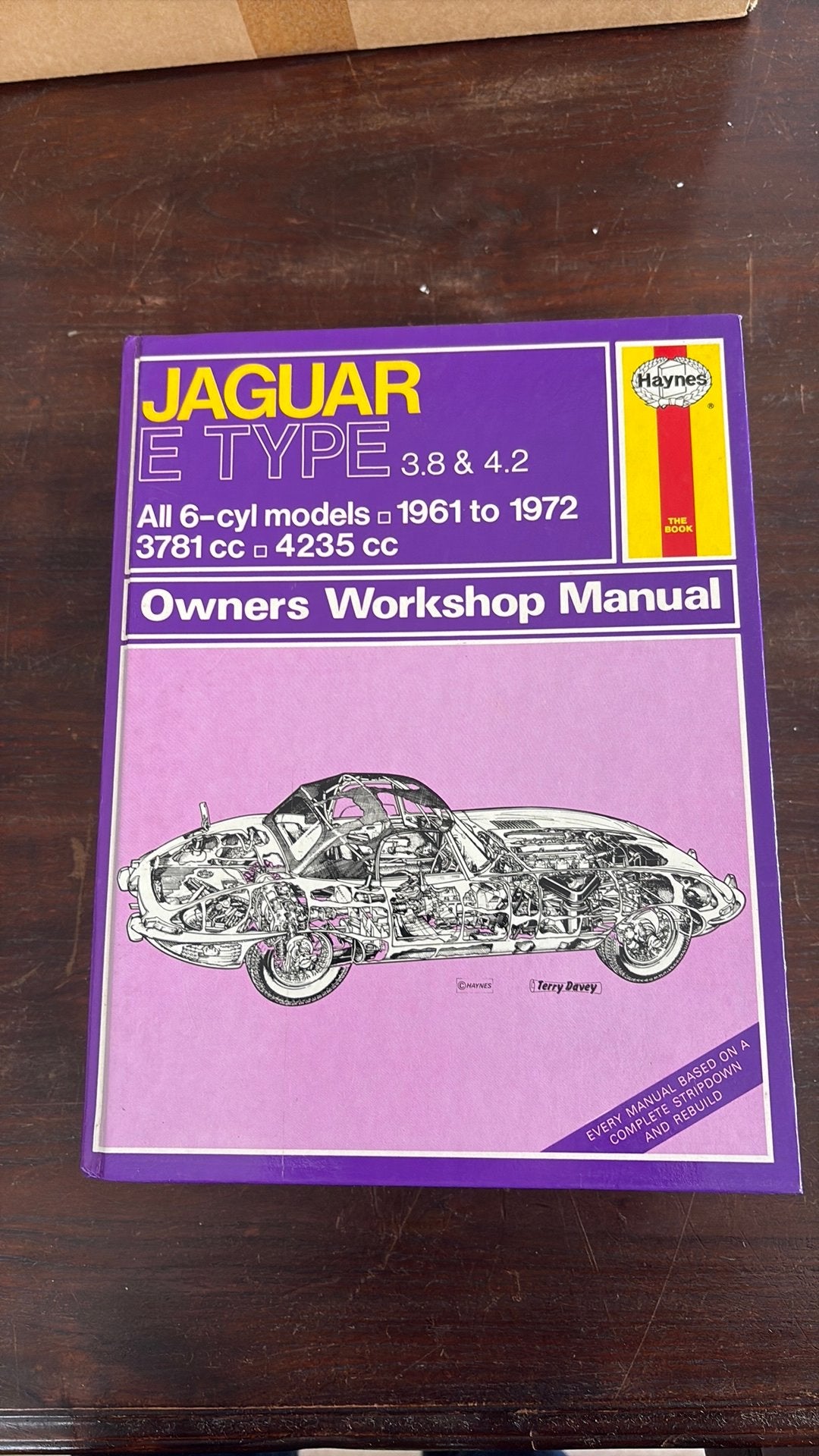 Owners Workshop Manual Jaguar E-type, Ophalen of Verzenden