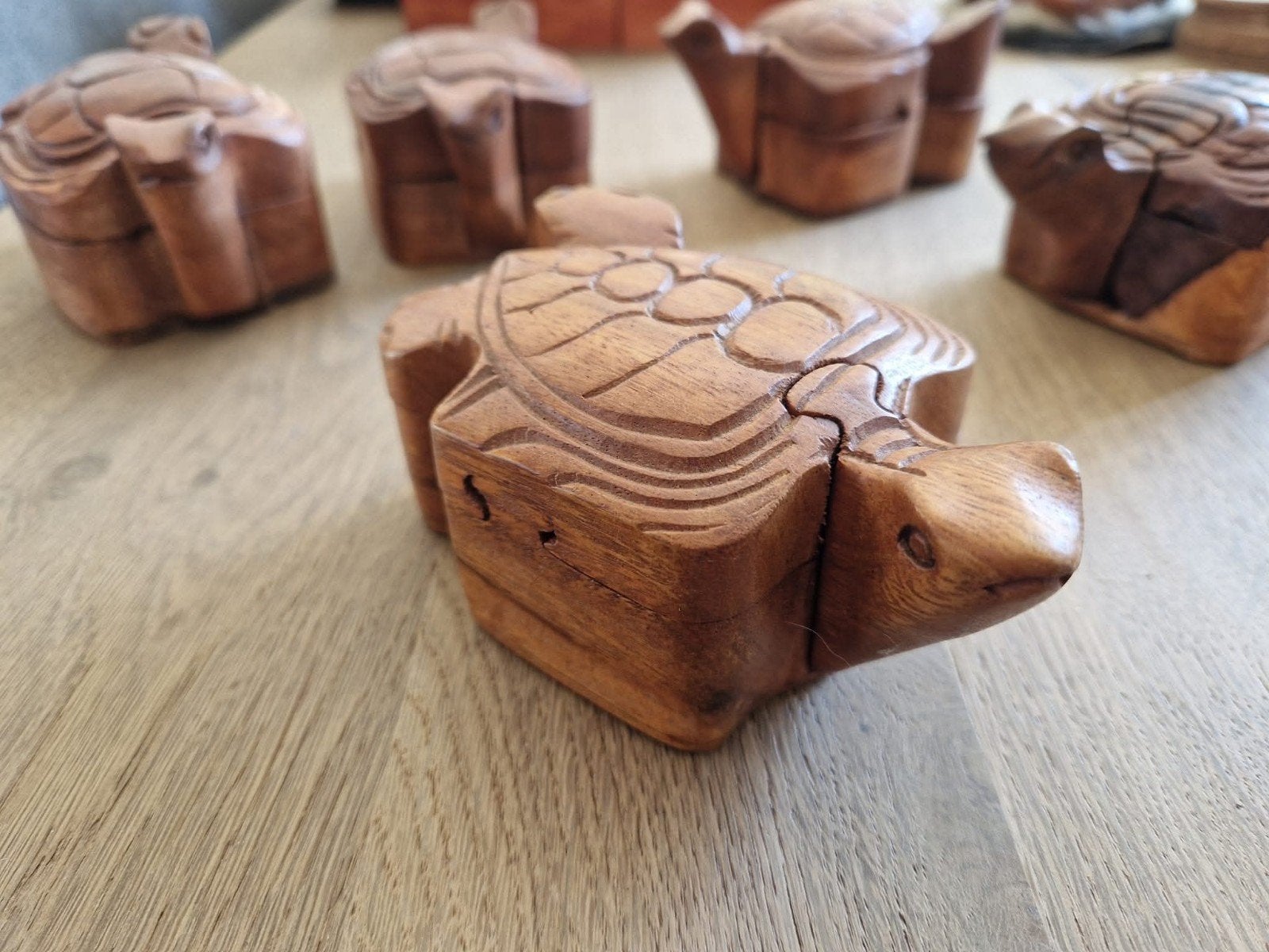 Houten Balinese Secretbox nieuw, Ophalen of Verzenden, Nieuw