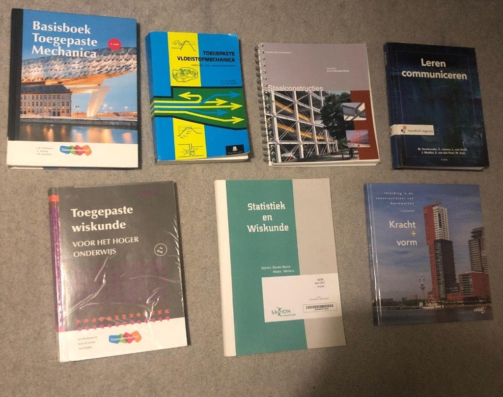 Civiele Techniek boeken HBO, Boeken, Techniek, Ophalen, Gelezen, Bouwkunde