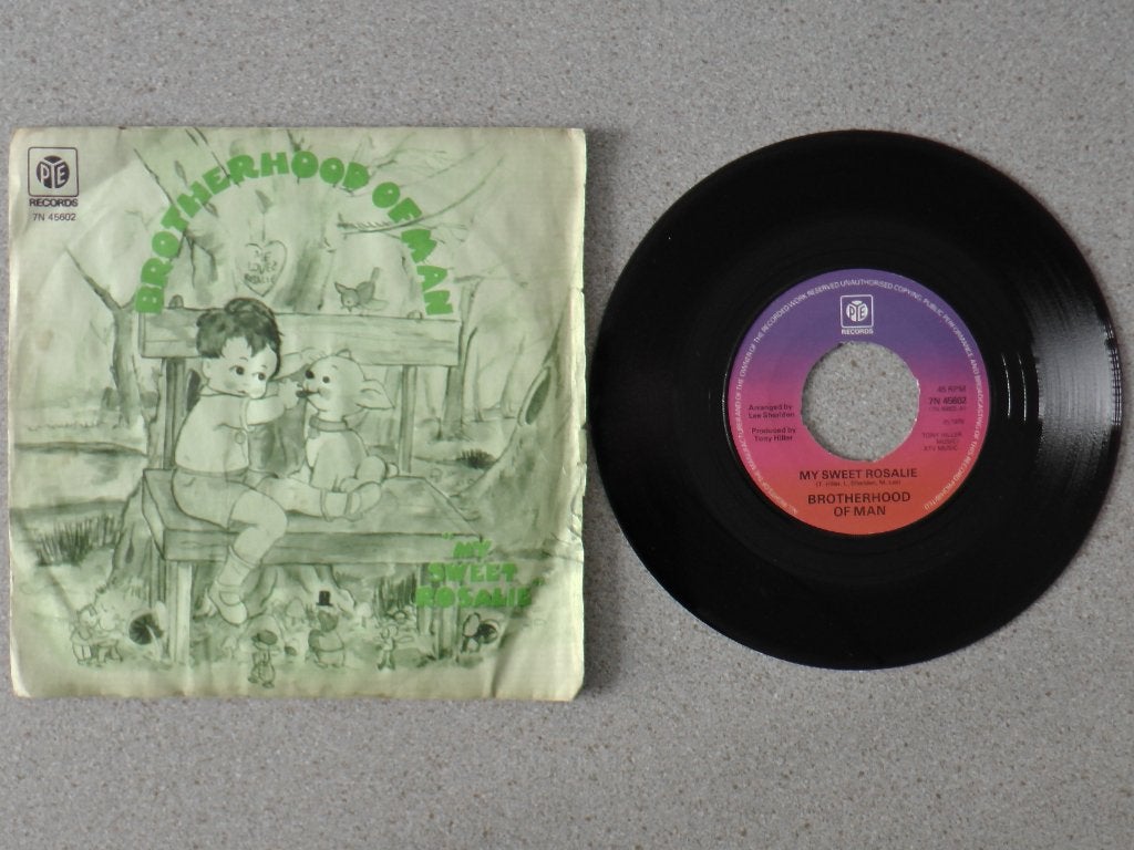 Brotherhood of Man - My sweet Rosalie VINYL SINGLE, Gebruikt, 7 inch, Pop, Fotohoes