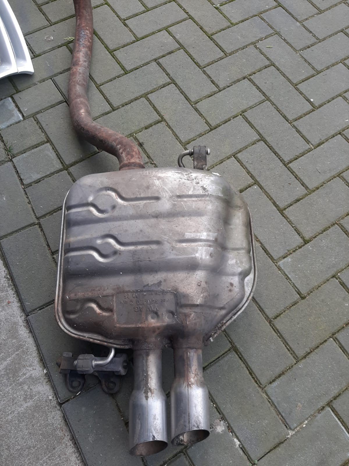 t.e.a.b uitlaat passat 3c, b6,b7, Ophalen