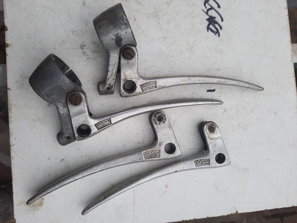 origineel oldtimer magura hendels knijpers bromfiets motor, Ophalen, Gebruikt, Overige typen, Overige merken