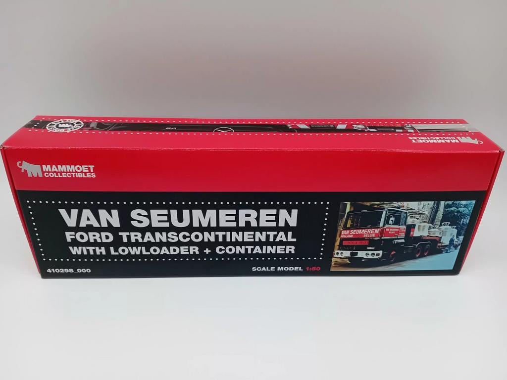 TEKNO FORD + DIEPLADER + CONTAINER- MAMMOET VAN SEUMEREN