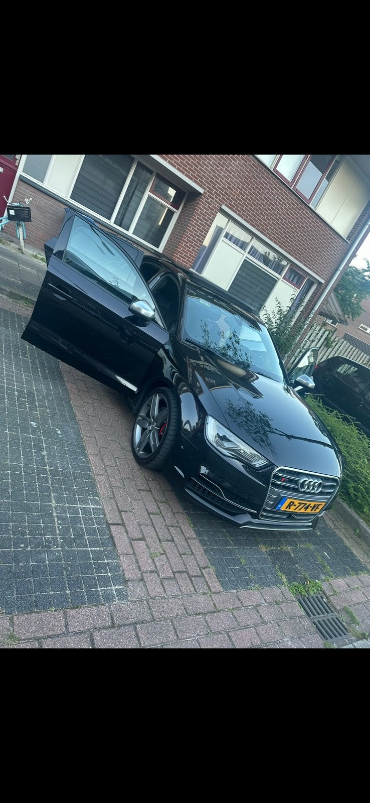 Audi s3 2.0 tfsi limousine 2015 Zwart ( pantherblack), Auto's, Audi, 1984 cc, 1435 kg, Zwart, 14 km/l