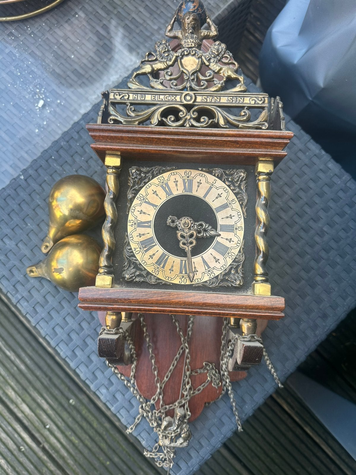 Zaanse klok, Antiek en Kunst, Antiek | Klokken, Ophalen of Verzenden