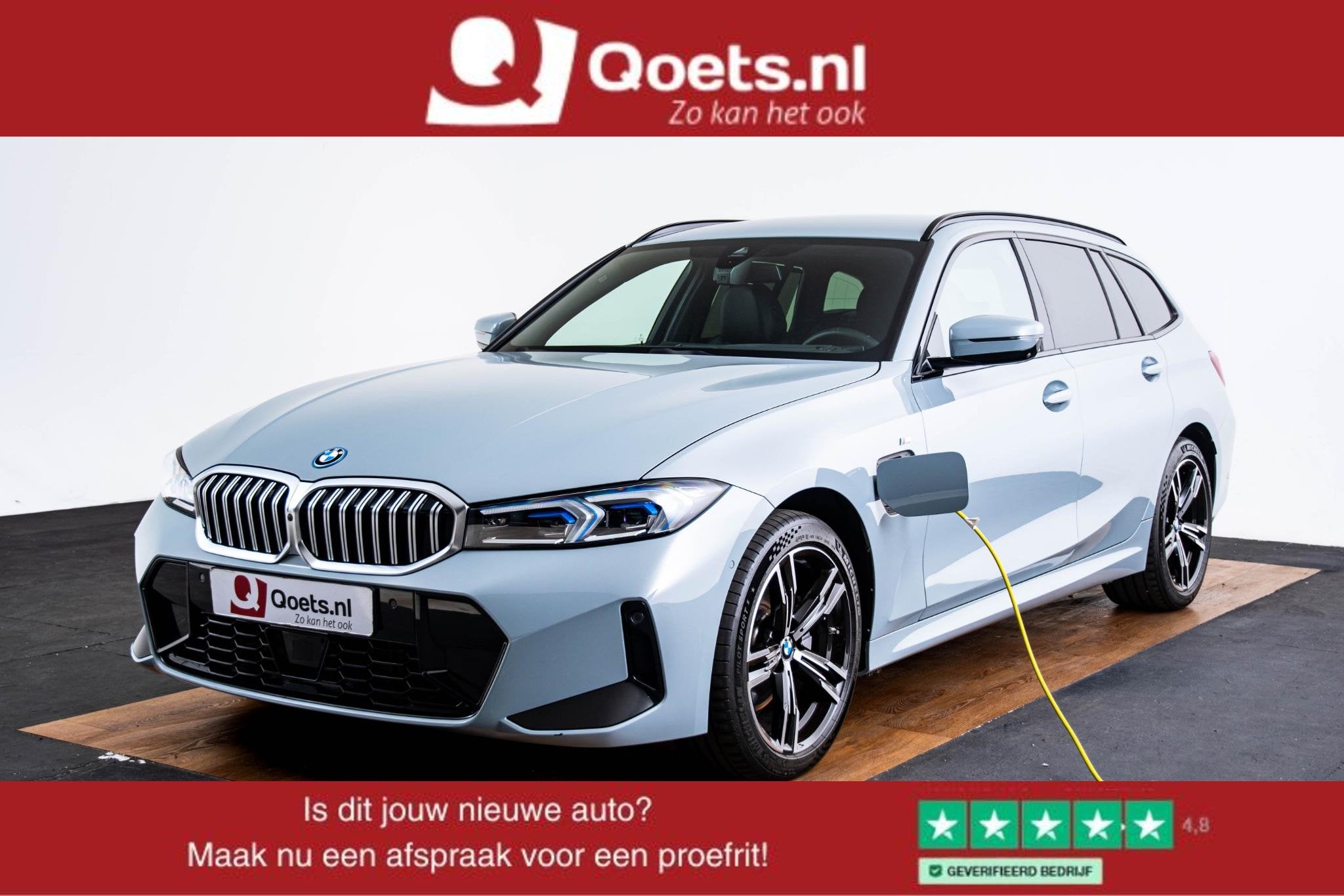 BMW 3-serie Touring 330e xDrive M Sport - Active Cruise Cont, Automaat, 1998 cc, Gebruikt, 4 cilinders