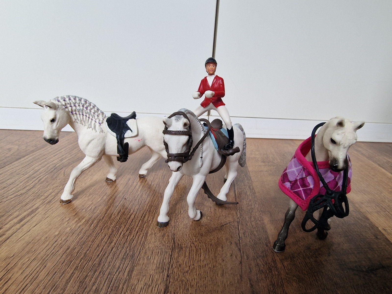Grote collectie Schleich paarden en accessoires, Ophalen, Zo goed als nieuw, Jongen of Meisje
