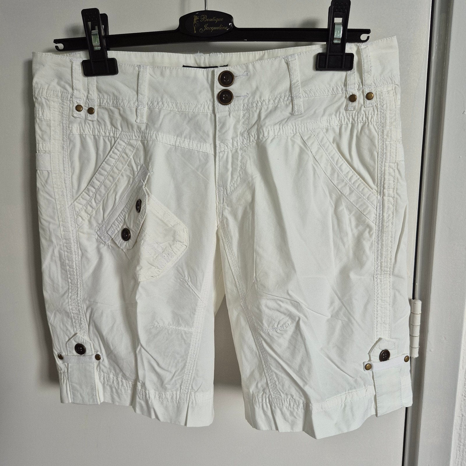 YES OR NO Witte Korte Damesbroek Maat 40 (Z.G.A.N.), Kleding | Dames, YES OR NO, Ophalen of Verzenden