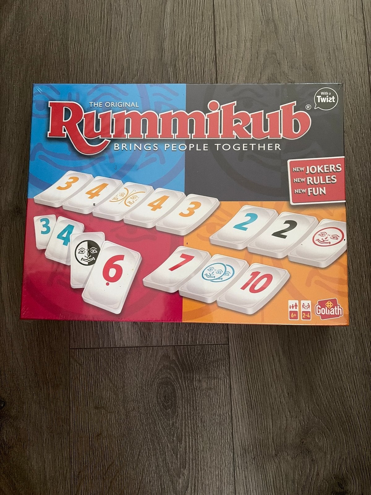 Nieuw Rummikub bordspel - nog in folie!, Drie of vier spelers, Ophalen, Nieuw