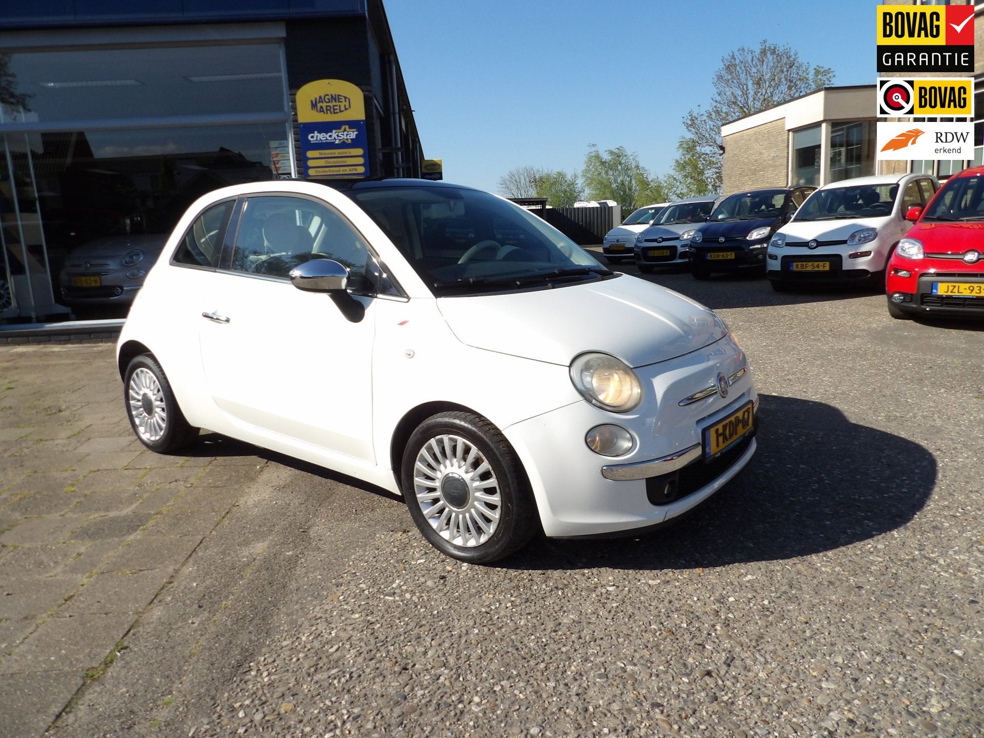 Fiat 500 0.9 TwinAir Lounge, Voorwielaandrijving, Euro 5, 86 pk, Gebruikt