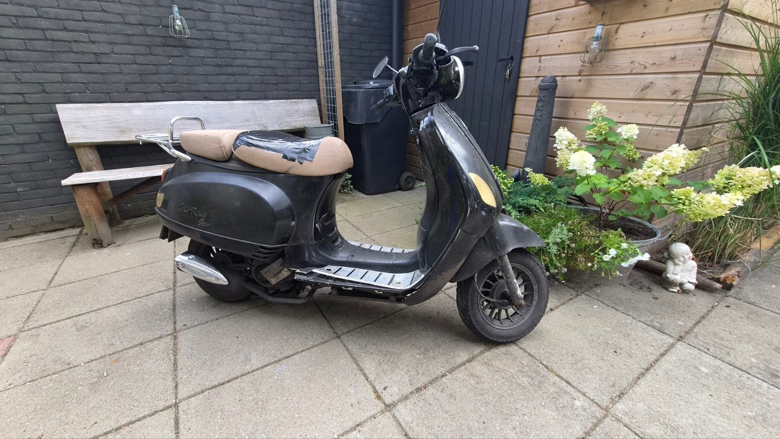 GerRay Star scooter (loop/sloop) met blauw kenteken, Ophalen, Gebruikt, Benzine, Overige merken