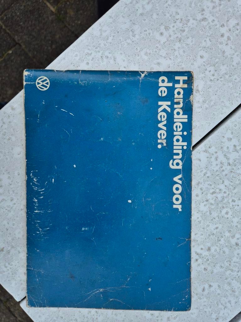 Handleiding VW Kever 1982, Ophalen of Verzenden
