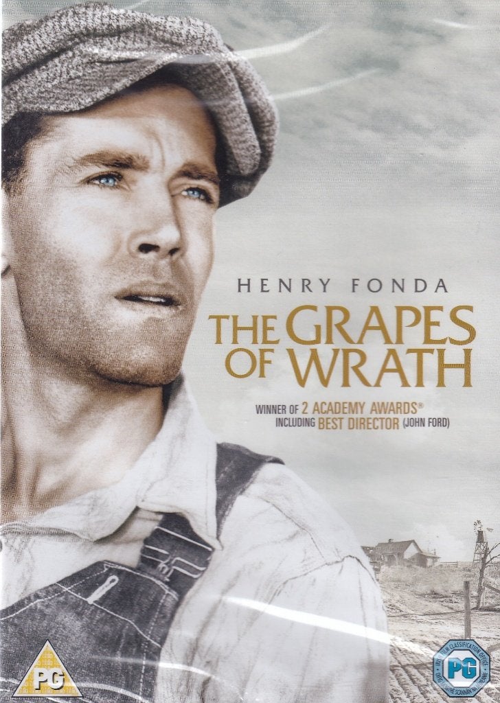 Te koop dvd the grapes of warth (henry fonda) (nieuw), Engels, Alle leeftijden, Nederlands, Actie