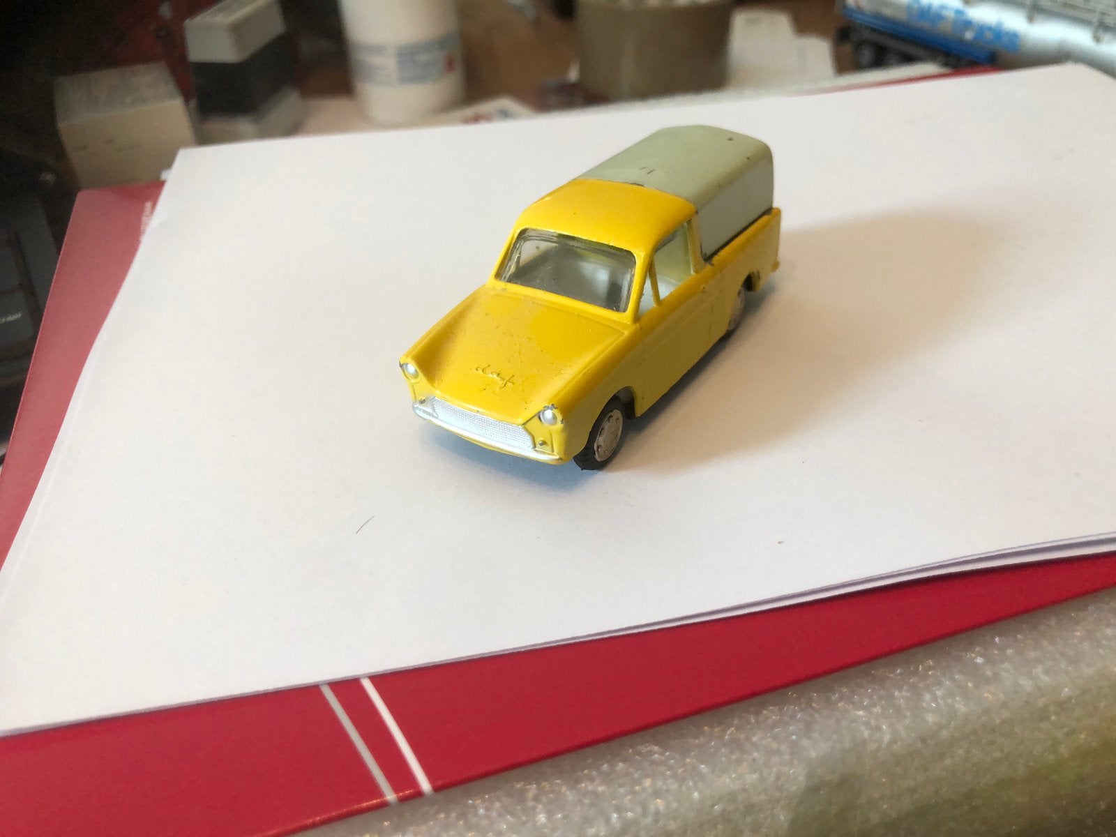 DAF PICK UP  in de originele doos Juni 15 procent Korting, Ophalen of Verzenden, Zo goed als nieuw, Bus of Vrachtwagen, Lion Toys