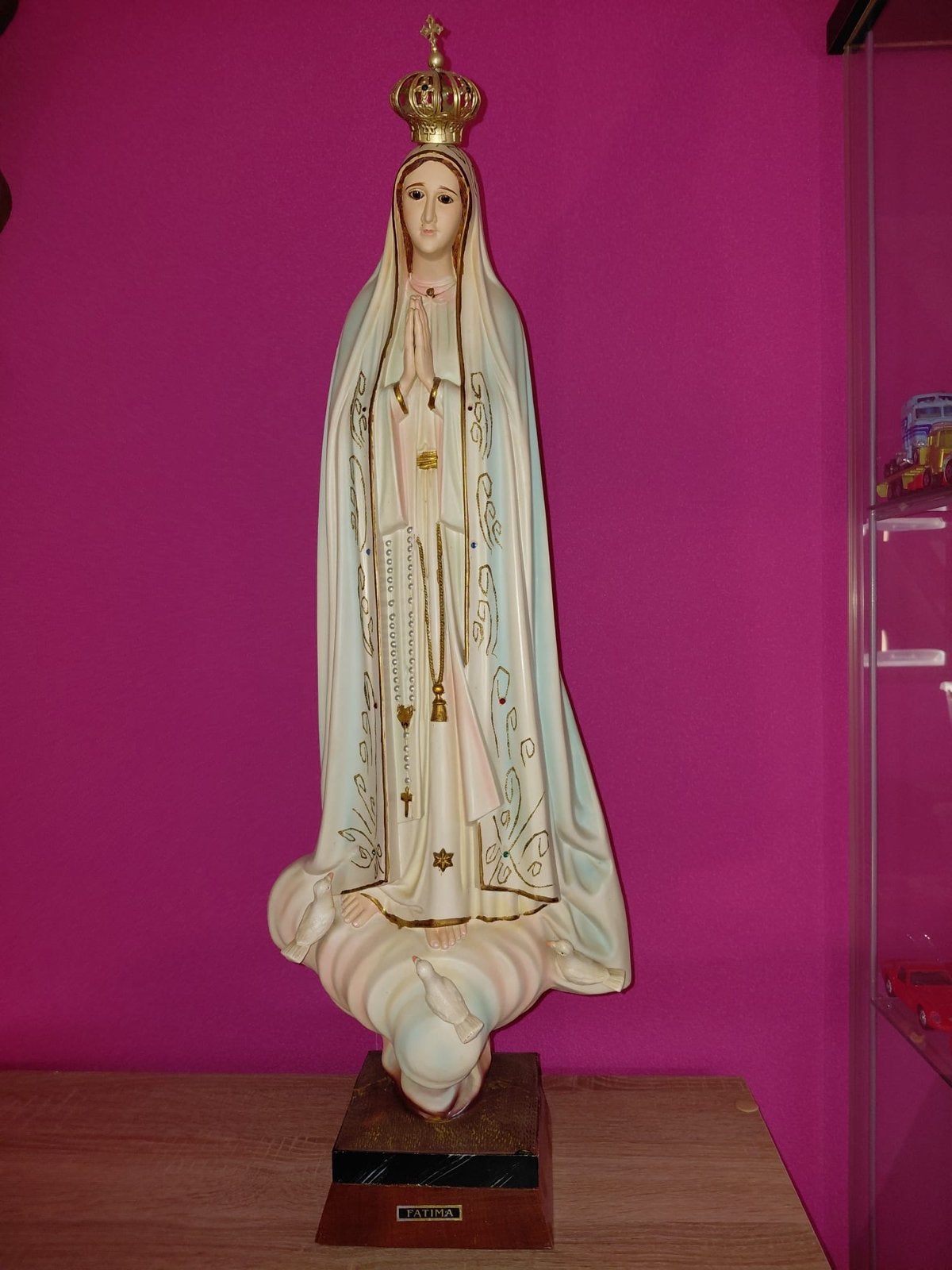 Beeld van Onze-Lieve-Vrouw van Fátima, Antiek en Kunst, Antiek | Religie, Ophalen