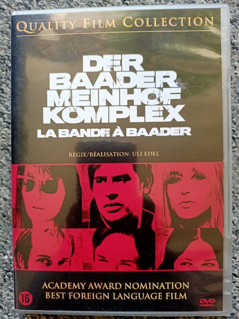 DVD Der Baader Meinhof Komplex (2008) – Regie Uli Edel, Overige gebieden, Nederlands, Misdaad, Ophalen of Verzenden