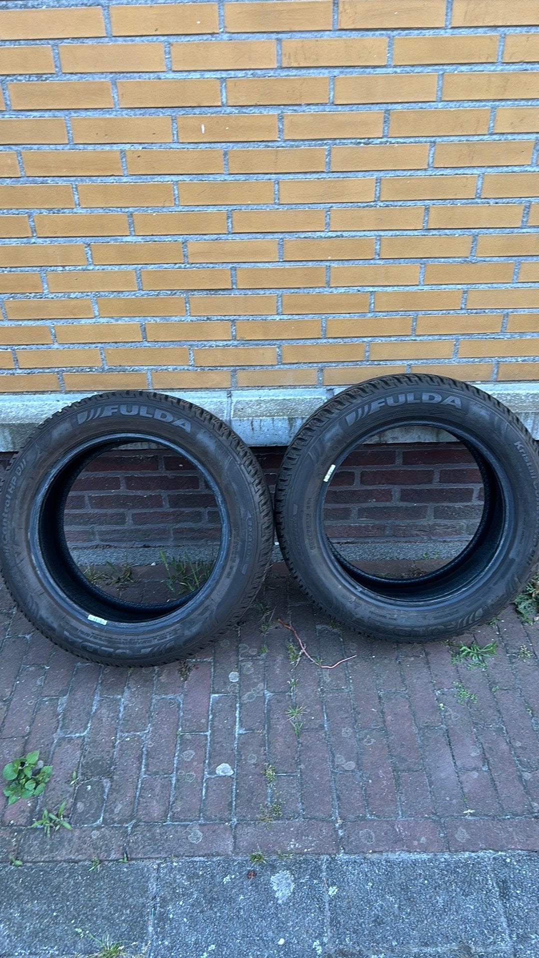 Fulda winterbanden zgan 205/55 16, Ophalen