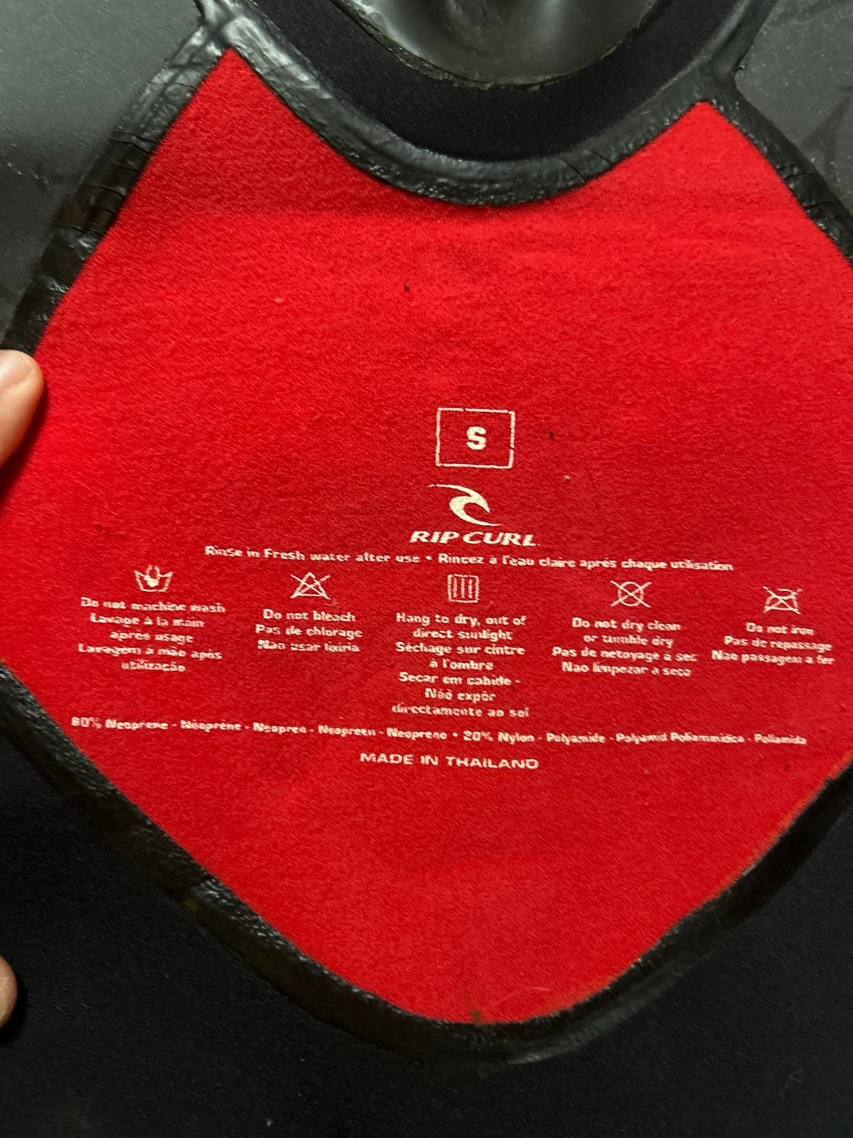 Rip Curl Wetsuit - Naden geseald, maat S, Ophalen, Gebruikt, Overige typen