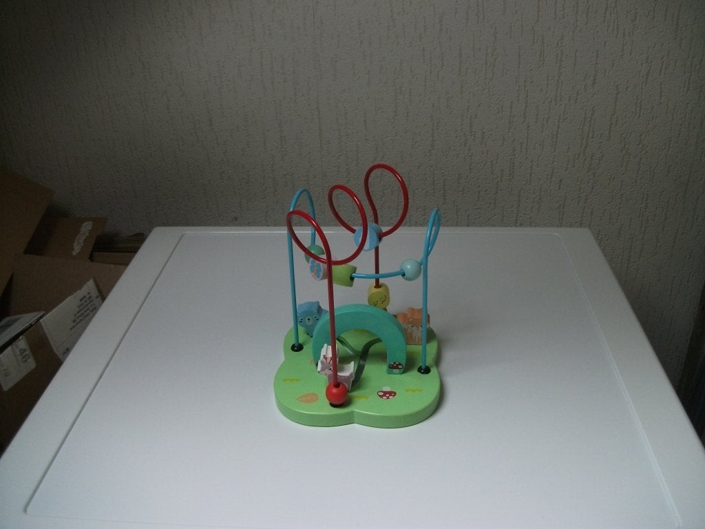 Kralenframe Blokker, Kinderen en Baby's, Speelgoed | Houten speelgoed, Ophalen of Verzenden, Gebruikt