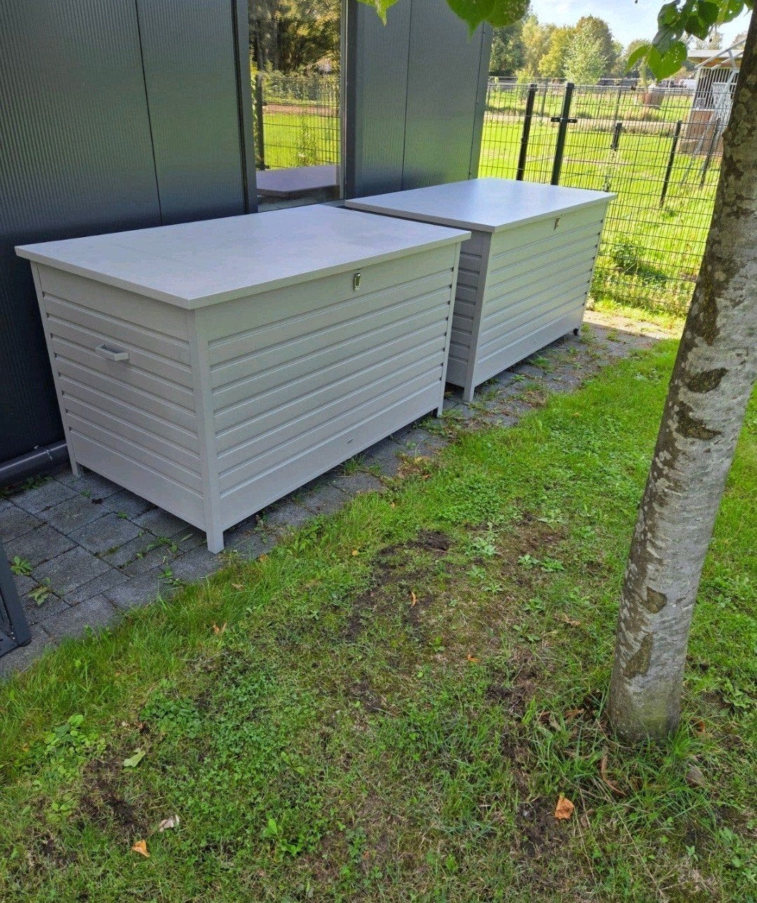 GARDEN IMPRESSIONS CAMBRIDGE KUSSENKIST 1600L van €650 nu, Ophalen