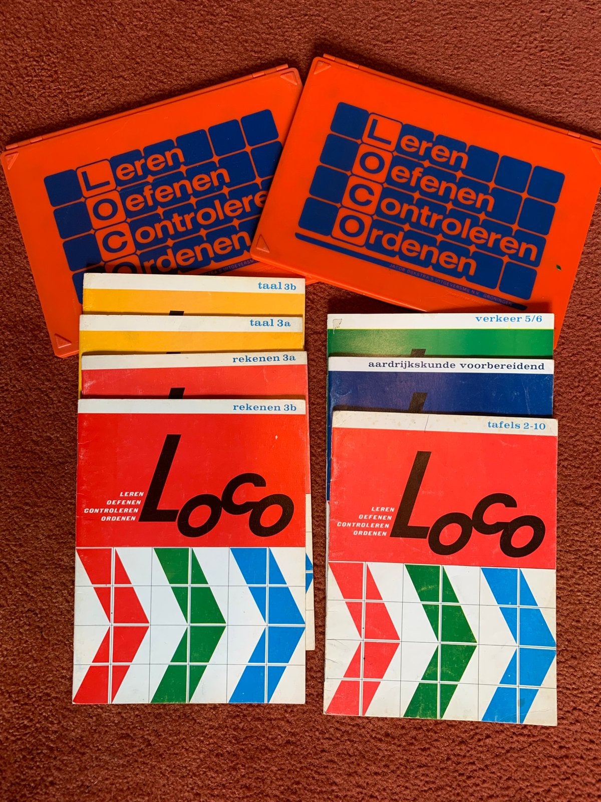 Vintage Loco Leermiddelen Set - Educatief Spel & Boekjes, Ophalen of Verzenden, Gelezen, Overige niveaus, Nederlands