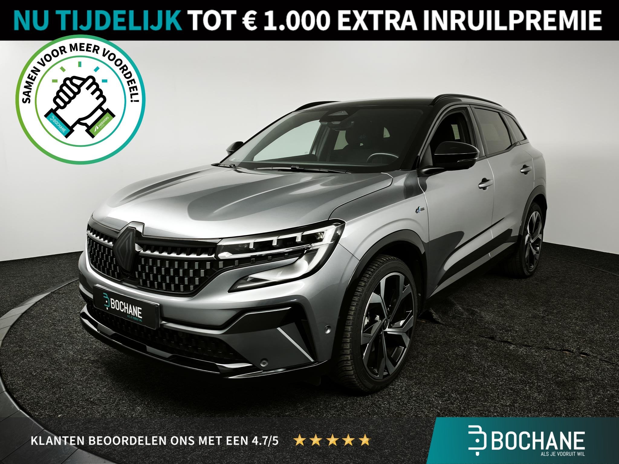 Renault Austral 1.2 E-Tech full hybrid 200 Iconic Esprit Alp, Auto's, Gebruikt, 1199 cc, 1492 kg, Bedrijf
