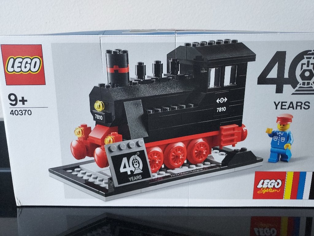LEGO 40370 Treinen-set ter ere van 40-jarig bestaan NIEUW, Lego, Nieuw, Ophalen of Verzenden, Compleet