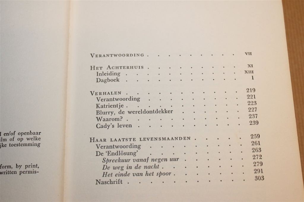 Het Korte Leven van Anne Frank — Dagboek & Verhalen 1970, Boeken, Ophalen of Verzenden, Gelezen