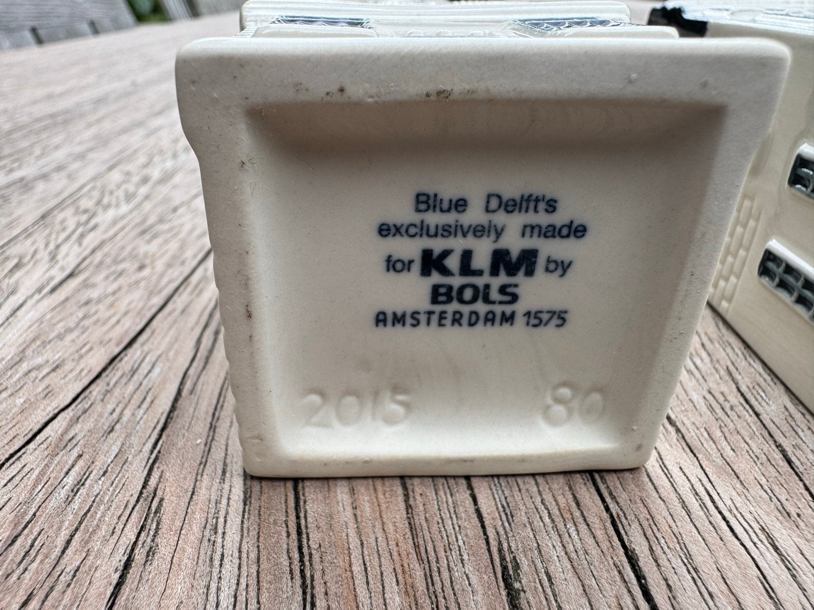 KLM BOLS Delfts Blauw huisjes 63, 80, 82, 83, Verzamelen, KLM Huisjes, Ophalen, Zo goed als nieuw, 61 t/m 80, Gevuld