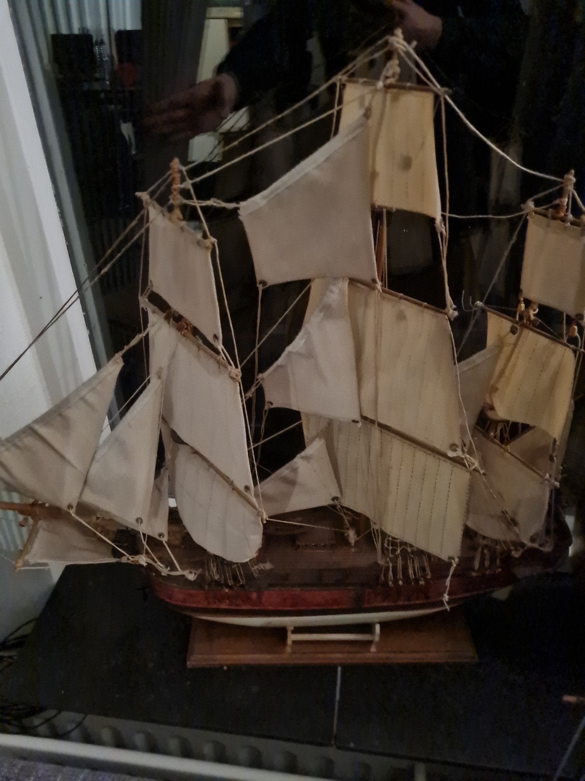 Groot model zeilschip - Handgemaakt en gedetailleerd, Ophalen of Verzenden, Gebruikt, Groter dan 1:32, Overige merken