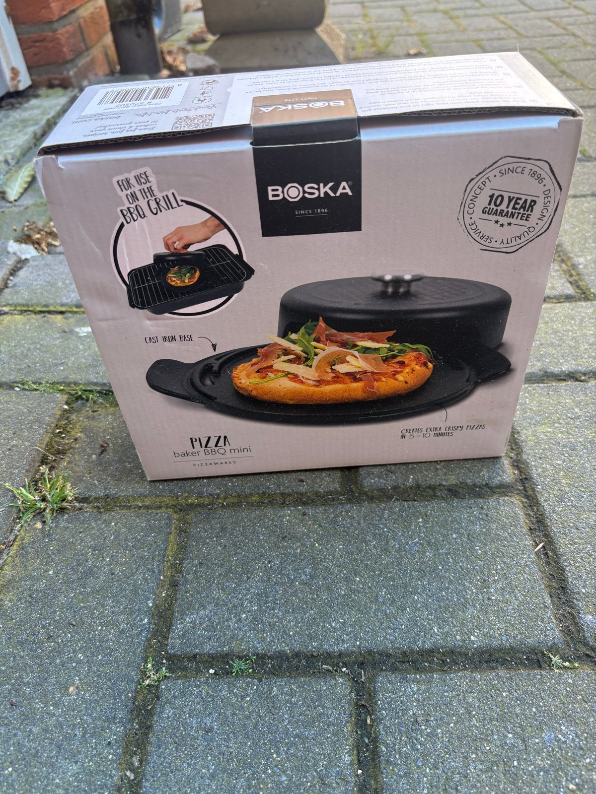Nieuw Boska Pizza Baker BBQ Mini - Gietijzeren Pizzapan, Ophalen, Nieuw