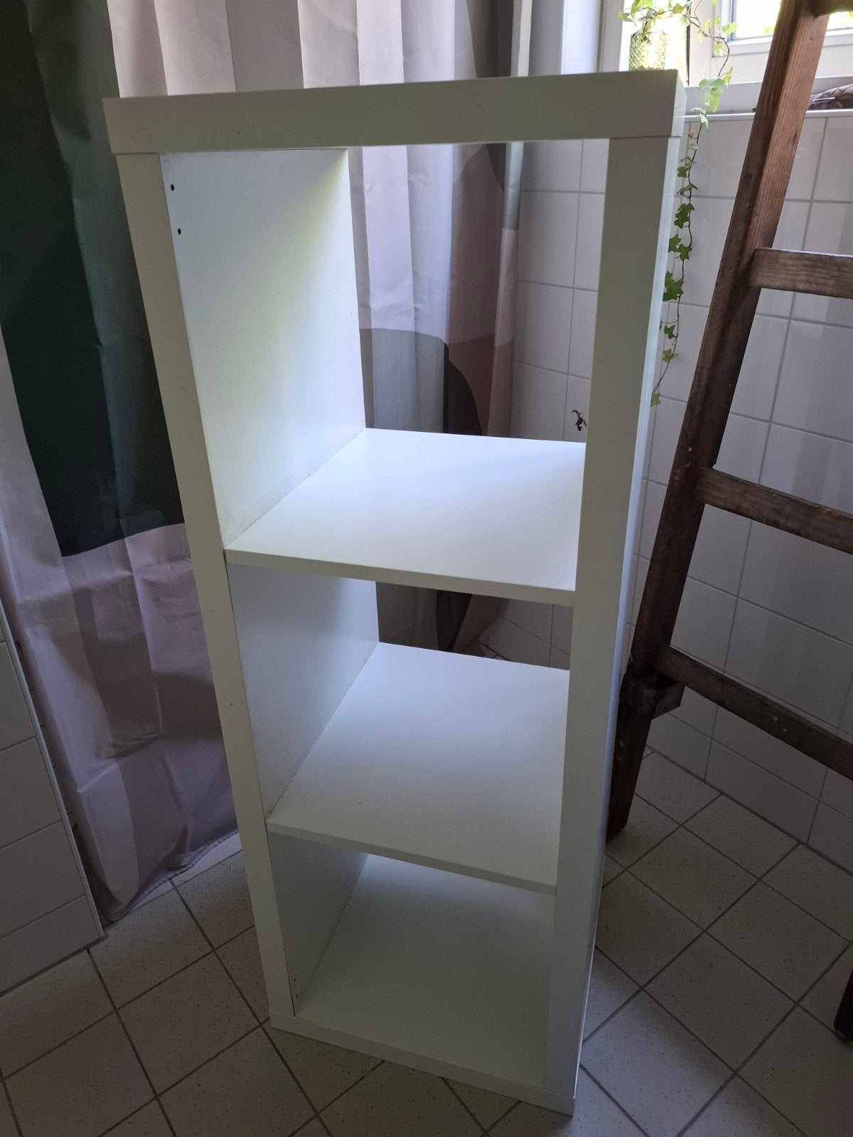 Ikea Kallax vakkenkast wit - 3 vakken, Ophalen, Minder dan 50 cm, Zo goed als nieuw, Minder dan 100 cm