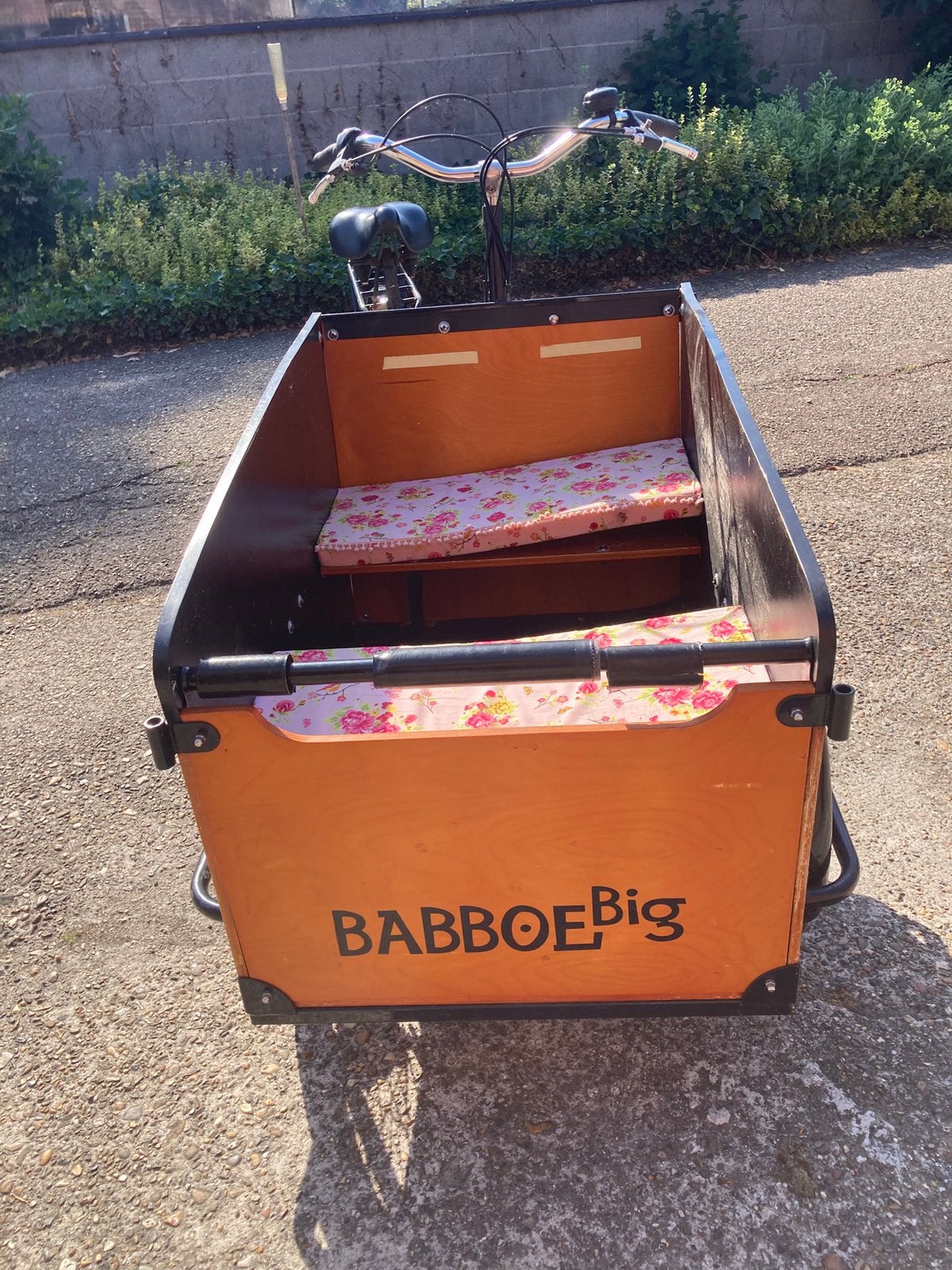 Babboe Big bakfiets zonder ondersteuning, Fietsen en Brommers, Fietsen | Bakfietsen, Ophalen, Gebruikt, 4 kinderen of meer