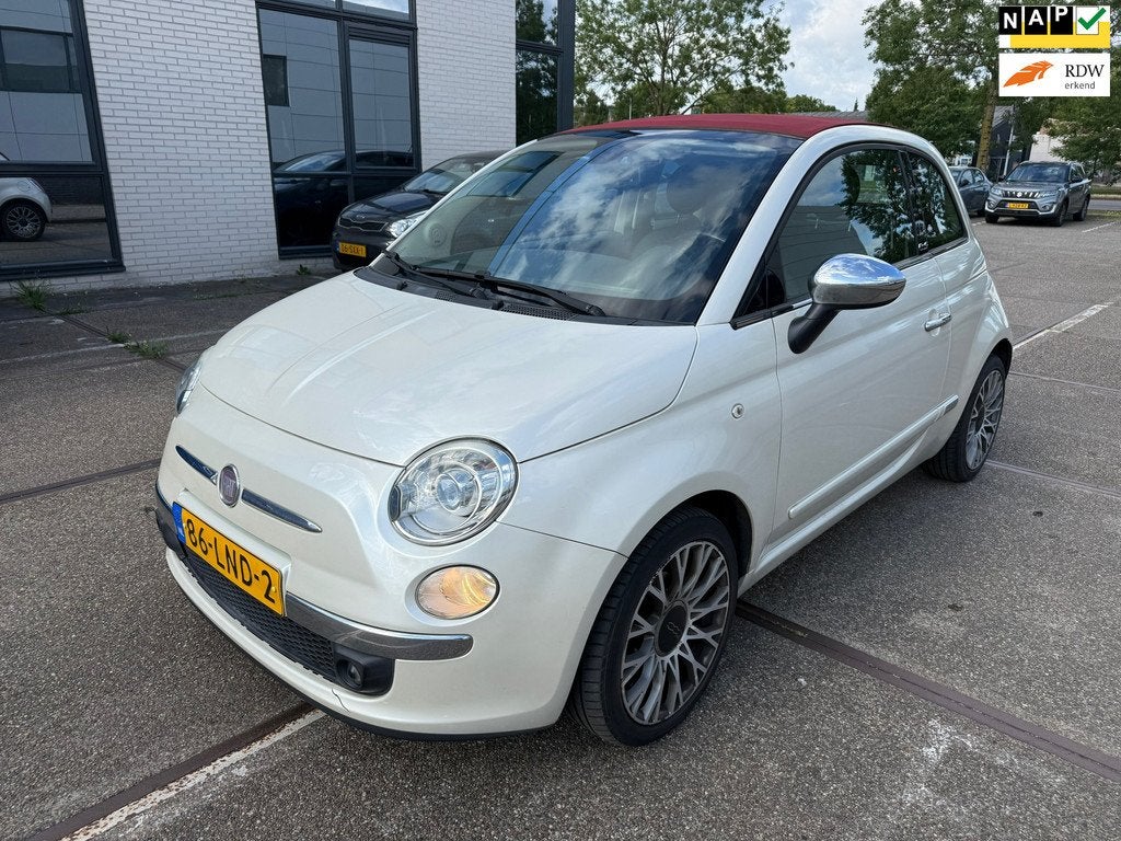 Fiat 500 C 1.2 Rock /AUTOMAAT / CABRIO / ELEK DAK / PDC / LE, Auto's, Fiat, Euro 5, Gebruikt, 1242 cc, Cabriolet