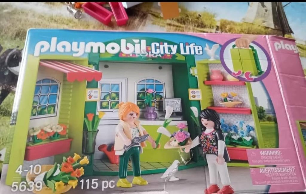 Playmobiel bloemenwinkel, Ophalen of Verzenden, Zo goed als nieuw