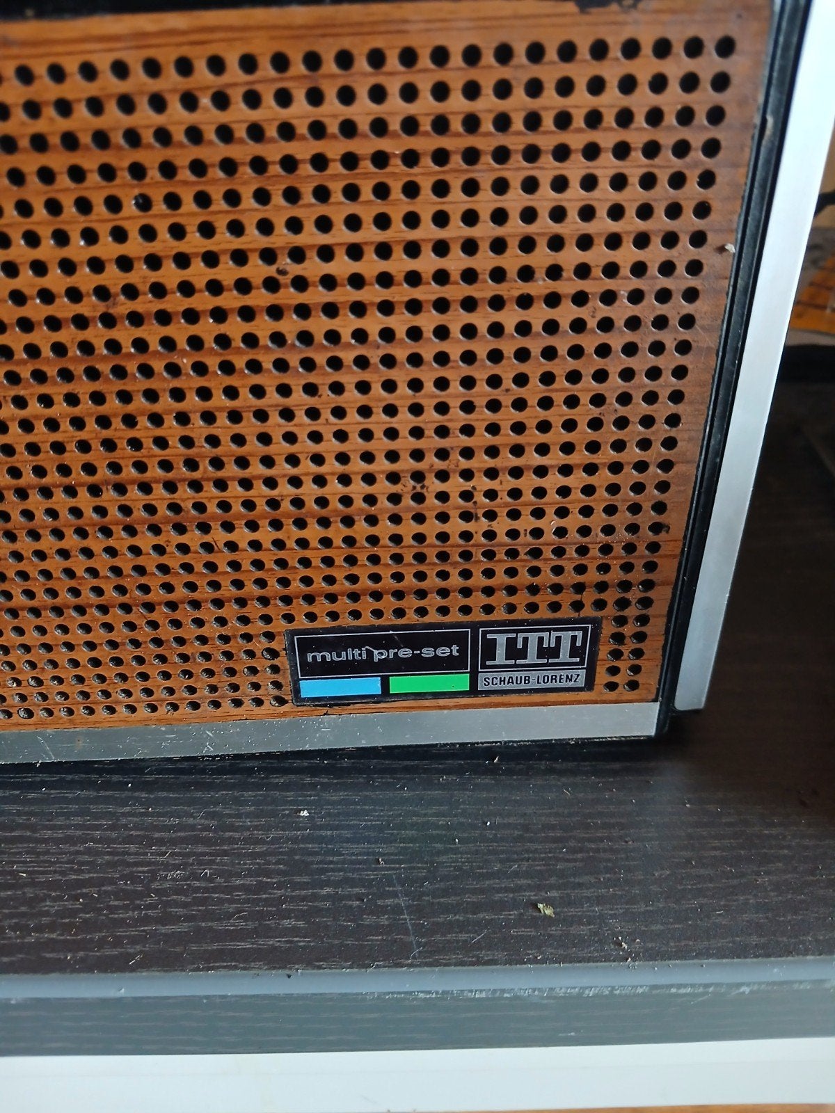 Vintage I.T.T Schaub Lorenz Touring International Radio, Ophalen of Verzenden, Gebruikt